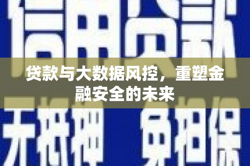 麻城贷款与大数据风控，重塑金融安全的未来