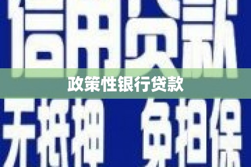 凤台政策性银行贷款