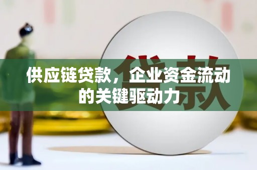 方山供应链贷款，企业资金流动的关键驱动力