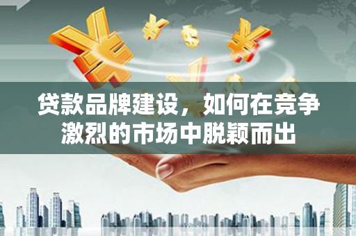 石屏贷款品牌建设，如何在竞争激烈的市场中脱颖而出