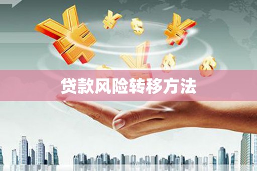 进贤贷款风险转移方法 进贤贷款风险转移方法