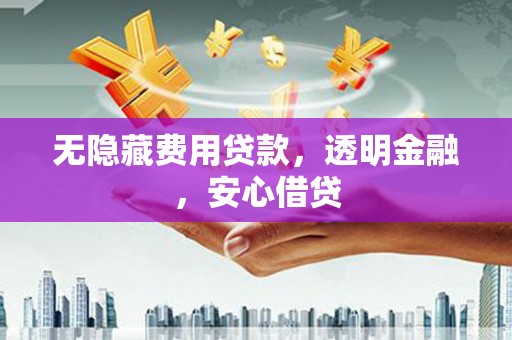 旬阳无隐藏费用贷款，透明金融，安心借贷