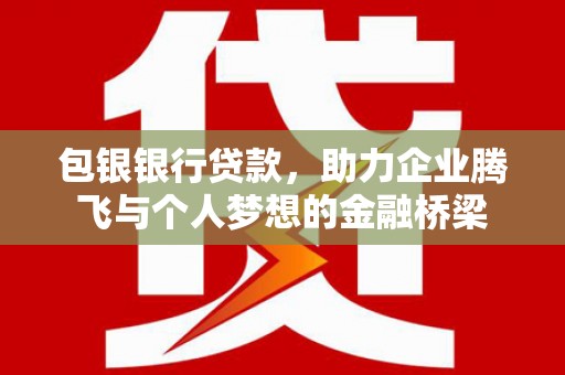 南溪包银银行贷款，助力企业腾飞与个人梦想的金融桥梁