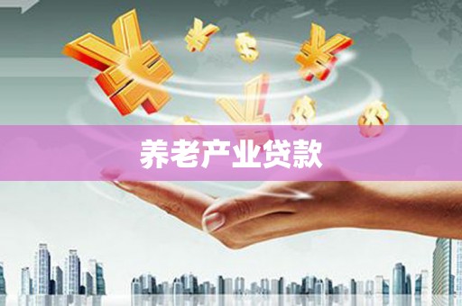 泽普养老产业贷款