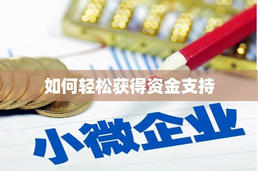 太平如何轻松获得资金支持